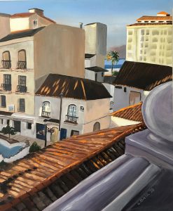 Painting of Estepona, Spain